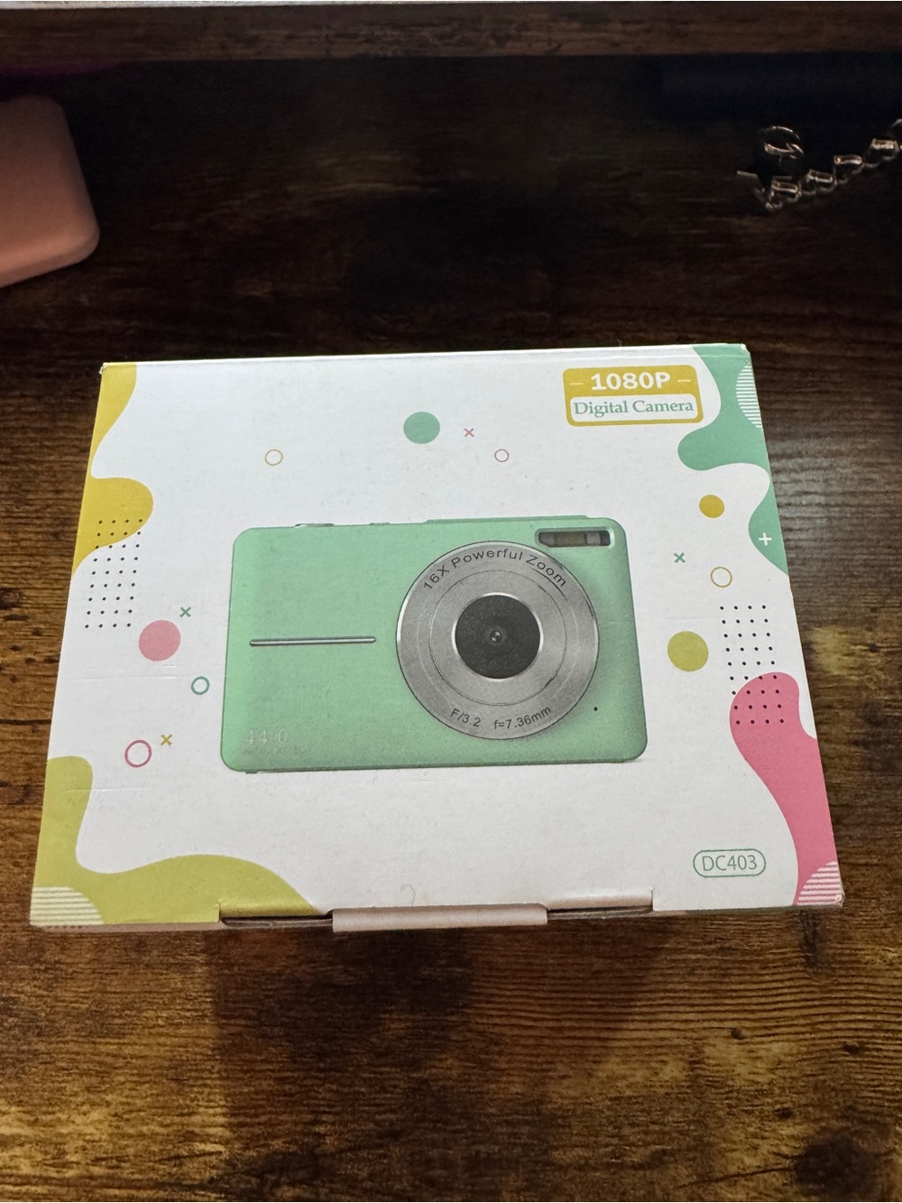 Black 1080P Digital Camera - Compact Point & Shoot